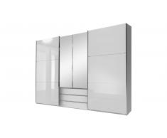 JUSTyou Firgas Armario puerta deslizante Blanco