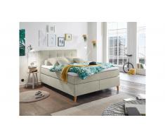 JUSTyou Illinois Cama Box Spring Beige