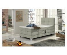 JUSTyou Espo Cama Box Spring Gris 100x200