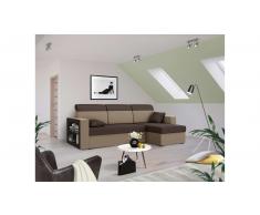 JUSTyou Emory Sofa esquinero Marron Marron