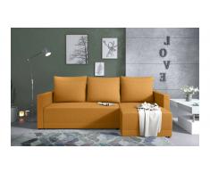 JUSTyou Kaori Sofa Amarillo Tejido estructurado