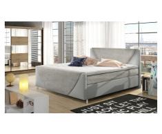 JUSTyou Velvet Cama Blanco | Blanco I & 140x200
