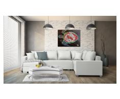 JUSTyou Felisia Sofá esquinero Cama Blanco