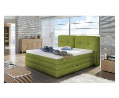 JUSTyou Falun Cama Box Spring Verde 160x200
