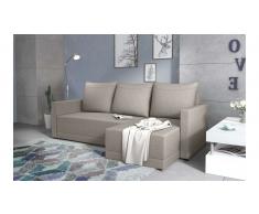 JUSTyou Tanita Sofa Beige Tejido estructurado
