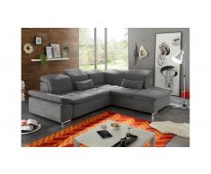 JUSTyou Carson City Sofa esquinero Gris
