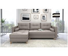 JUSTyou Nana Sofa esquinero Beige Tejido estructurado