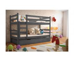 JUSTyou Nemo Litera Grafito 80x185 cm