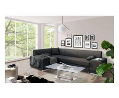JUSTyou Alvy Sofa esquinero Negro I