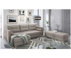 JUSTyou Kaito Sofa esquinero Beige Tejido estructurado