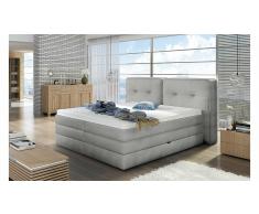 JUSTyou Falun Cama Box Spring Blanco 160x200