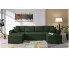 JUSTyou Savio Sofa modulare Verde Tejido estructurado