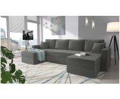 JUSTyou Rubicon Sofa modulare Gris Velour