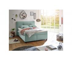 JUSTyou Annapolis Cama Box Spring 140x200 cm Azul