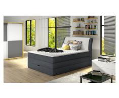 JUSTyou Amalfi Cama Box Spring Antracita 120x200