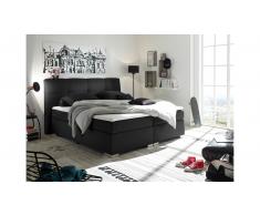 JUSTyou Jackson Cama Box Spring Negro 180x200