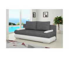 JUSTyou Milo Sofá Cama Blanco Gris I