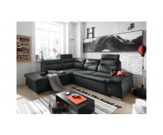 JUSTyou California Sofá esquinero Antracita