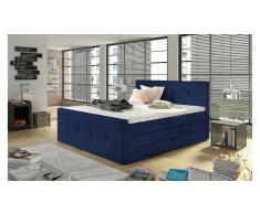 JUSTyou Medino Cama Box Spring Azul 160x200