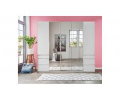 JUSTyou Valbom Armario puerta abatible Blanco