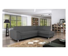 JUSTyou BARDOT Sofá esquinero Gris I