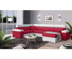 JUSTyou Coretta Conjunto de Sofa esquinero Blanco