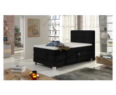 JUSTyou Espo Cama Box Spring Negro 100x200