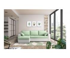 JUSTyou Anelis Sofa esquinero Blanco Verde