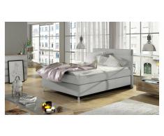 JUSTyou Cosy Cama Box Spring Blanco Velours 120x200