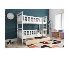 JUSTyou Tobi Litera Blanco Pino 80x185 cm