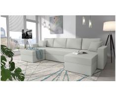 JUSTyou Rubicon Sofa modulare Gris Cuero sintetico