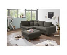 JUSTyou North Dakota Sofá esquinero Marrón