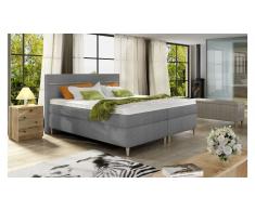 JUSTyou Scandia Cama Box Spring Gris 180x200