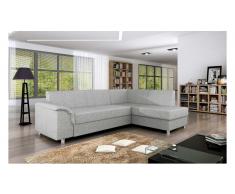 JUSTyou BARDOT Sofá esquinero Gris