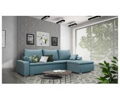 JUSTyou Claribel Sofa esquinero Azul