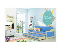 JUSTyou Tore Cama funcional Pino Azul