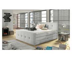 JUSTyou Medino Cama Box Spring Blanco 160x200