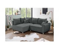 JUSTyou Des Moines II Sofa esquinero Antracita