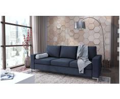 JUSTyou Ari Sofá Azul Tejido estructurado