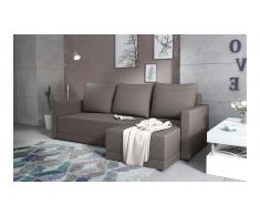 JUSTyou Tanita Sofa esquinero Gris Tejido estructurado