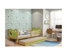JUSTyou Ola con cama supletoria Cama Pino Verde