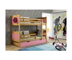 JUSTyou Leon Litera Aliso Rosa 80x185 cm