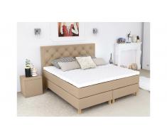 ELESS Amore Cama Box Spring Beige 140x200