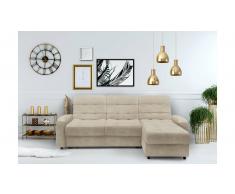 JUSTyou Adrien Sofá esquinero sin Beige