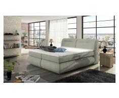 JUSTyou Gala Multi Cama Box Spring Gris 140x200
