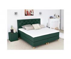 ELESS Amore Cama Box Spring Verde 140x200