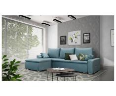 JUSTyou Claribel Sofa esquinero Azul