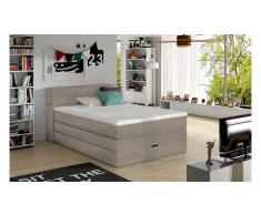 JUSTyou Aqua Cama Box Spring Beige 140x200
