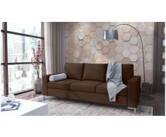 JUSTyou Ari Sofá Marrón Velour