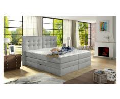 JUSTyou Fendy Cama Box Spring Blanco 140x200
